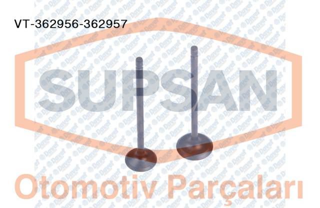 ZIN1071-ZEX1071 Subap Takim (Nitrasyonlu) Toyota Corolla / Auris 1.6 16v Vvti 2007- (1zr, Fae)